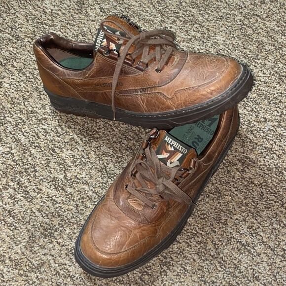 MEPHISTO RUNOFF AIR SYSTEM 8 9934103056 US SIZE 13 LEATHER VINTAGE
